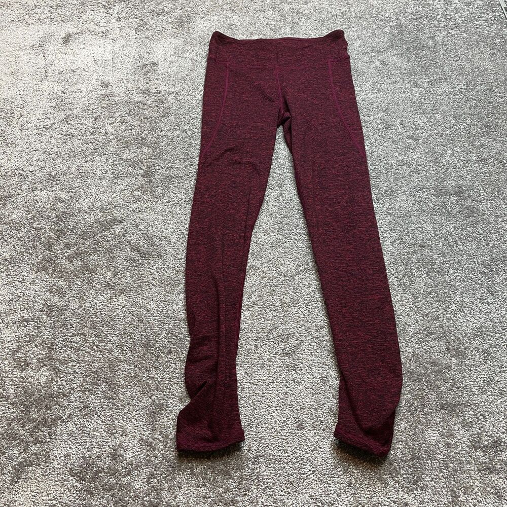 American Eagle Ann-Mazingly Soft Leggings Womens Small Red Hi Rise Regular 26x28